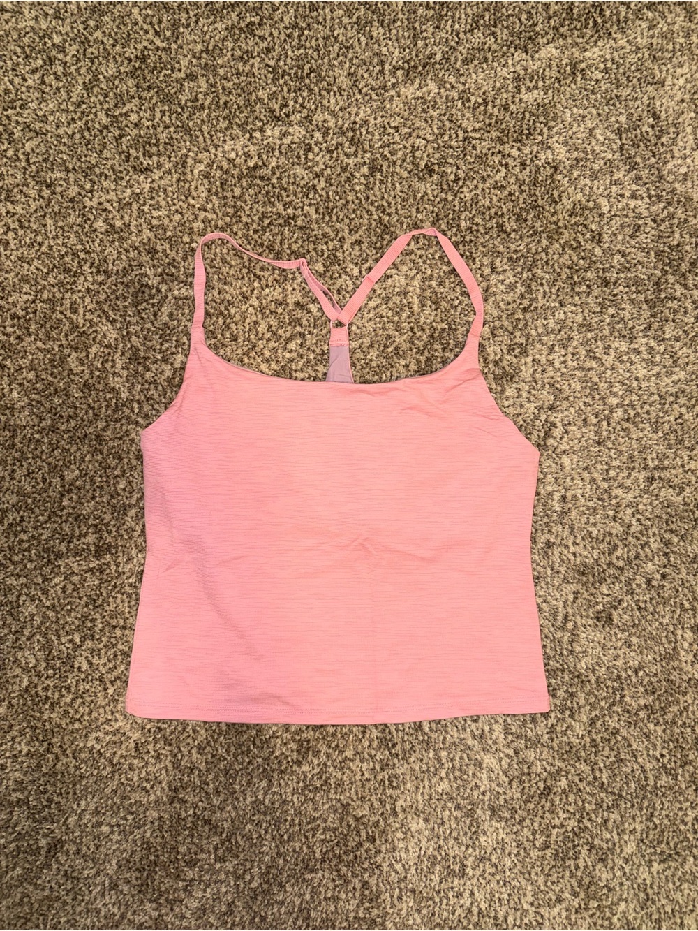 Outdoor Voices Move Free Women’s Pink Racerback Cami Top in Sherbert Size L